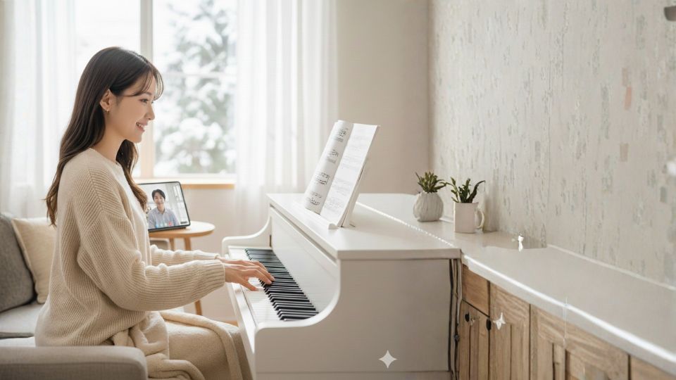 2月も体験レッスン受付中です！寒い日もおうちで気軽にピアノを始めてみませんか？