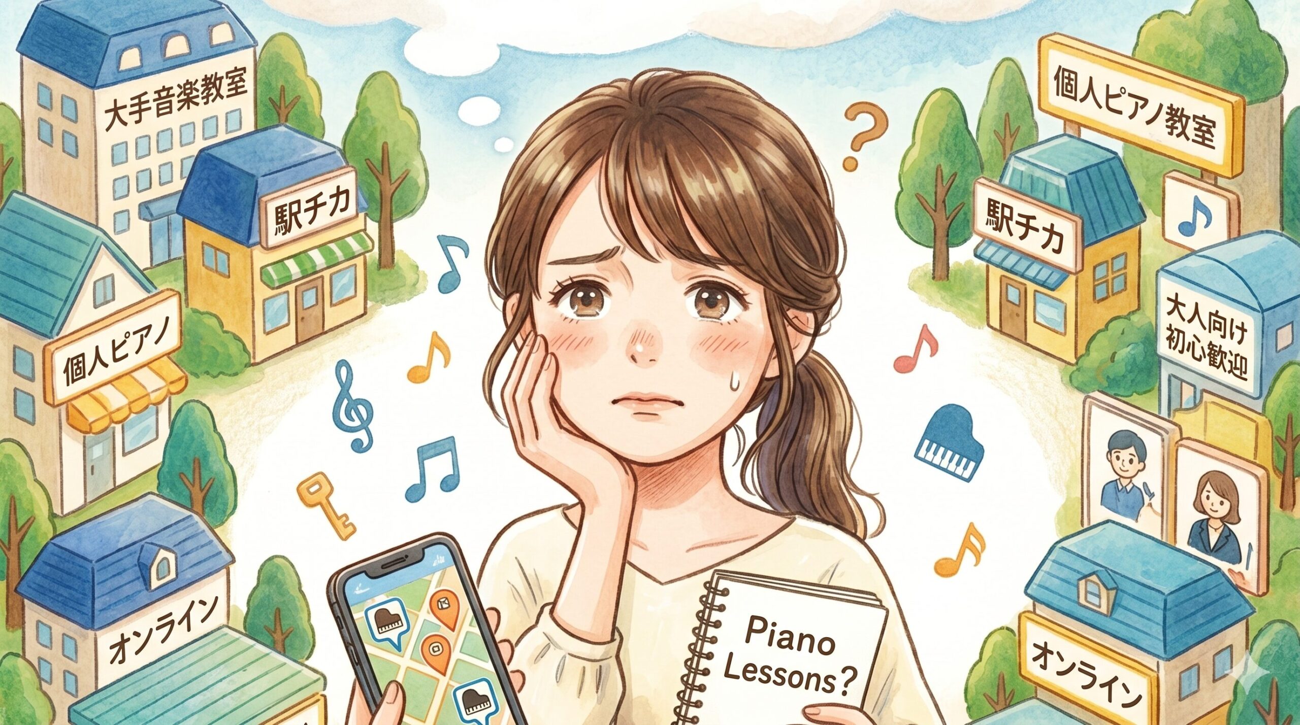 ピアノ教室が多すぎて選べない！？「長く楽しく続けられる教室」の条件